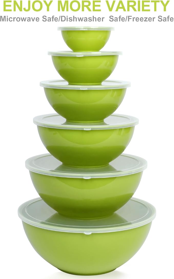 BoxedHome BPA Free Plastic Round Mixing Bowl - Image 7