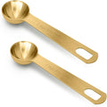 2 PCS 1 Teaspoon Stainless Steel Single Measuring Spoon by AUOIKKHOMEGARDEN