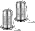 2Pack 316 Stainless Steel Tea Infuser for Loose Leaf Tea Reusable Tea