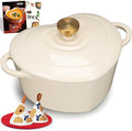 Overmont Enameled Cast Iron Dutch Oven by Overmont