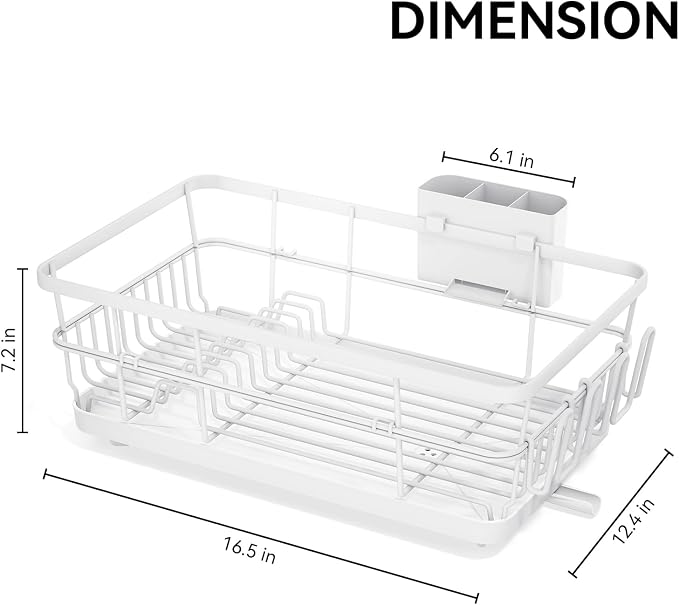 TOOLF Dish Drying Rack, Dish Racks - Image 8