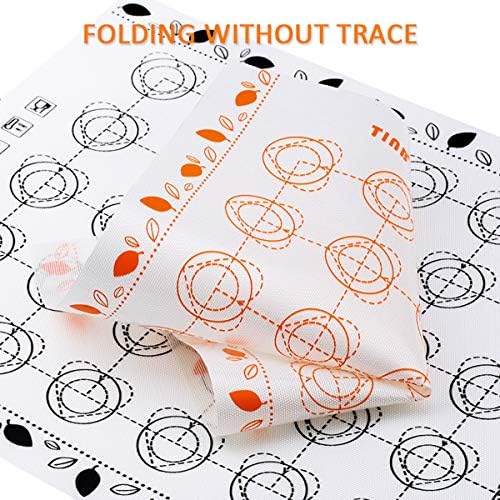 Heat-Resistant Silicone Macaron Baking Mat, Oven Non Stick Baking