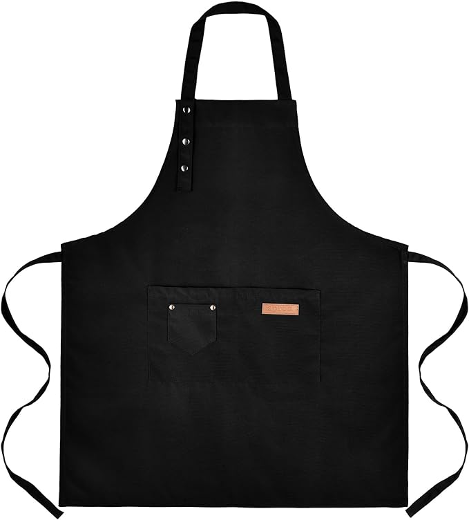 Tosewever Art Aprons for Women Painting Pottery Baking, Mens Buckle Straps by Tosewever
