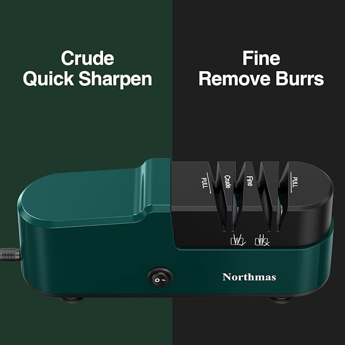 Northmas Knife Sharpener, Professional Electric Knife Sharpener - Image 3