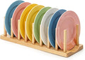 HOMQUEN Pot Lid Organizer, Sturdy Plastic Pan Lid Organizer Rack, 8 Adjustable by HOMQUEN