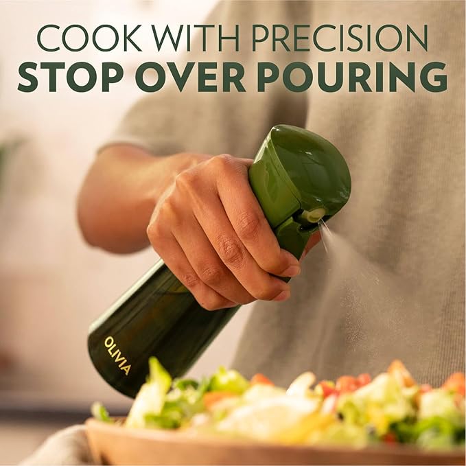 FLAIROSOL OLIVIA Oil Sprayer for Cooking, 200ml Glass Olive Oil Sprayer - Image 2