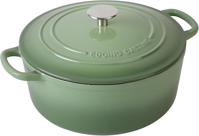 EDGING CASTING Enameled Cast Iron Dutch Oven Pot - Image 2