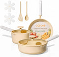 CAROTE Ceramic Cookware Set Nonstick, Non-Toxic & PFAS-Free, Dishwasher by CAROTE