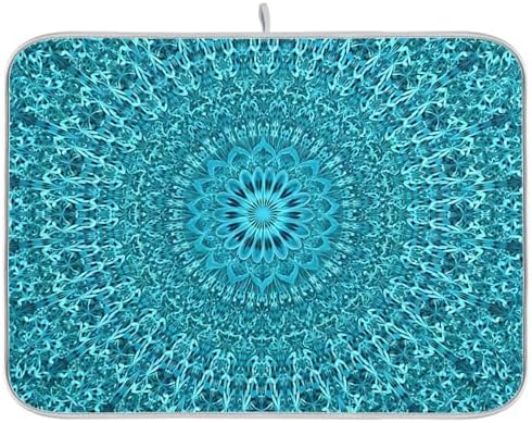 Super Absorbent Dish Drying Mat, Microfiber Fast-Drying Dish Mat, 24"