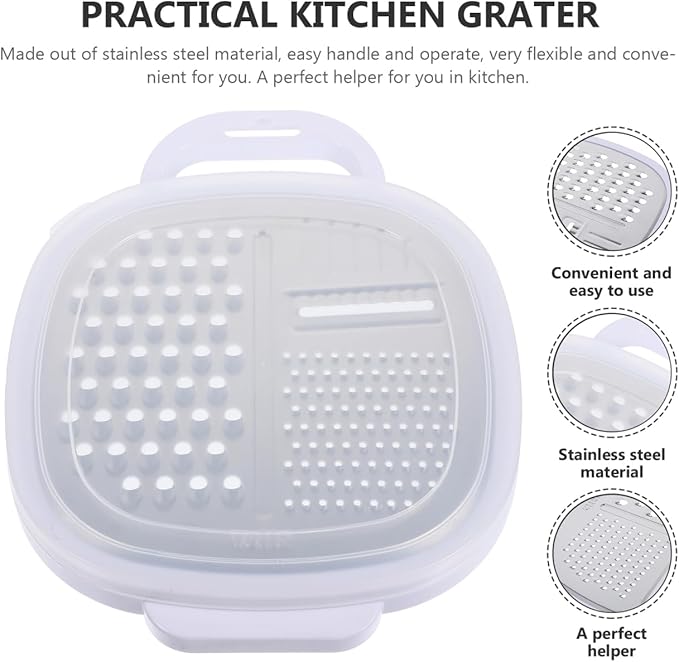 Cheese Grater with Container, Cheese Grater with Handle - Image 9