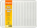 Songrey 16" x 12" Silicone Dish Drying Mat, Kitchen Counter Drying Pad by Unknown