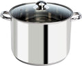 Ecolution Stainless Steel Stock Pot, Encapsulated Induction Ready Cooking Pot by Ecolution