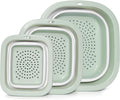 3 Sets 2 in 1 Collapsible Colander and Sink Basin by Unknown