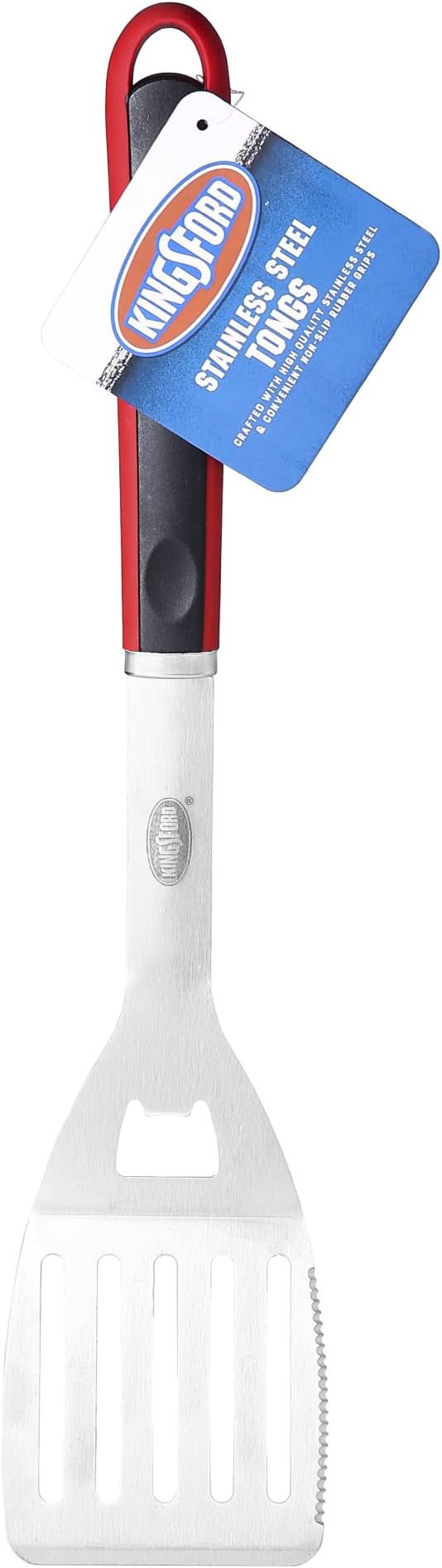 Kingsford Stainless Steel BBQ Grill Spatula, Wide Metal Blade by Kingsford