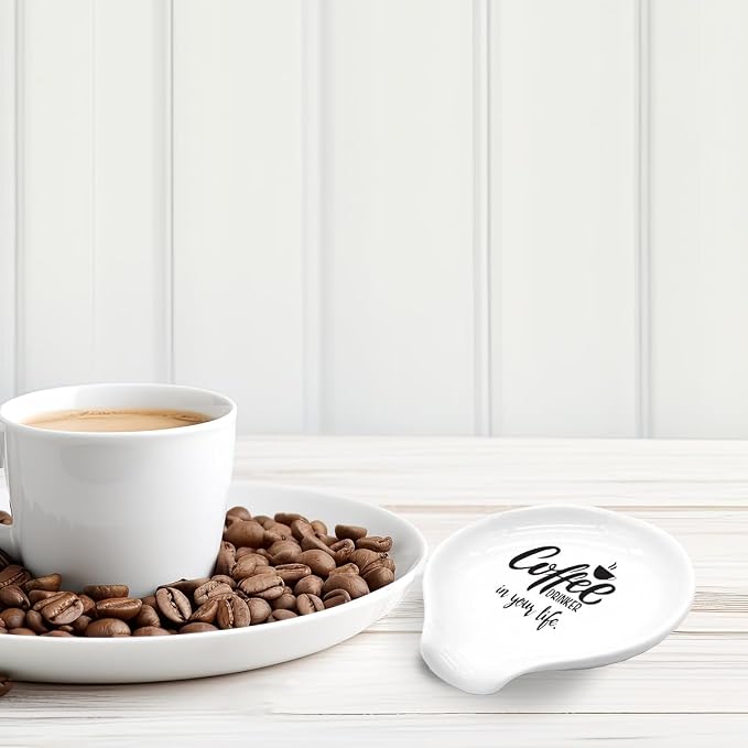 Funny Coffee Spoon Holder-Coffee Spoon Rest-Cafe Bar Station Accessories-Coffee - Image 4