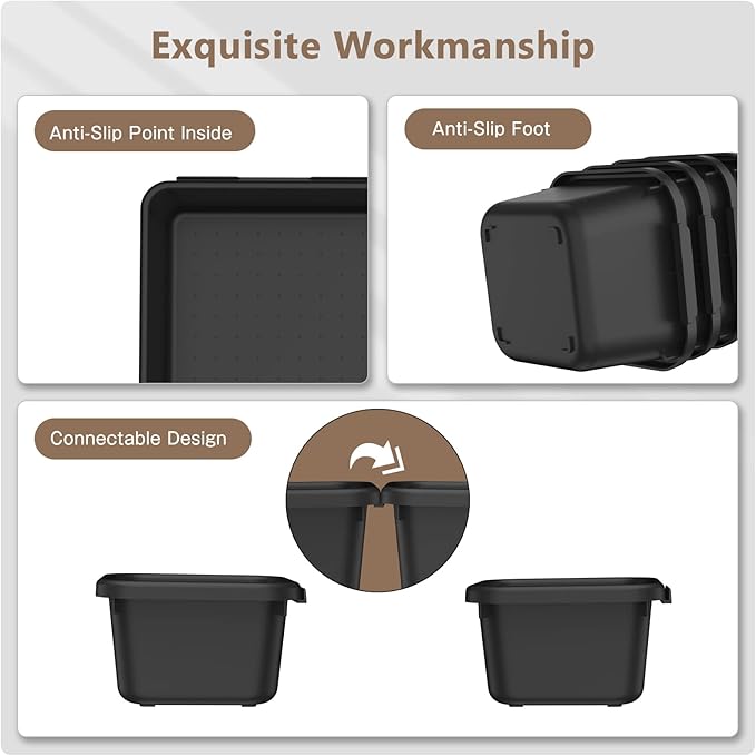 【More Larger Size】A-LUGEI【69 PCS-5 Size】 Tool Box Organizer Tray Divider - Image 7