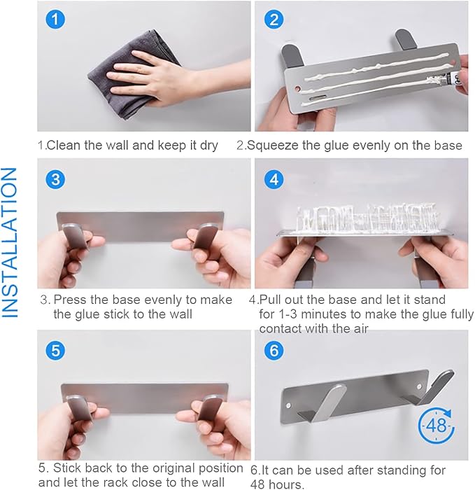 Stainless Steel Wall Mounted Pot Lid Holder Organizer Cutting Board Storage - Image 4