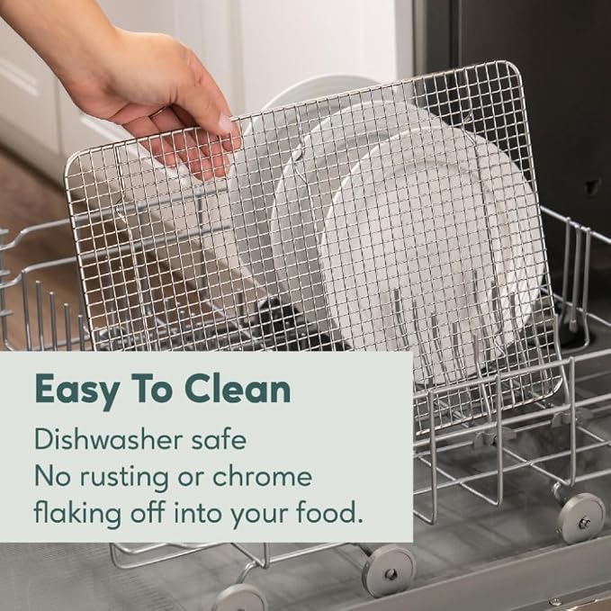 Ultra Cuisine Oven-Safe, Dishwasher-Safe 100% Stainless Steel Cooling and - Image 6