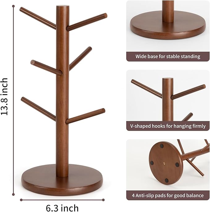 MyLifeUNIT Mug Holder Tree, Coffee Cup Holder - Image 7