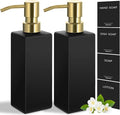 GMISUN Gold Soap Dispenser, Hand and Dish Soap Dispensers Set by GMISUN