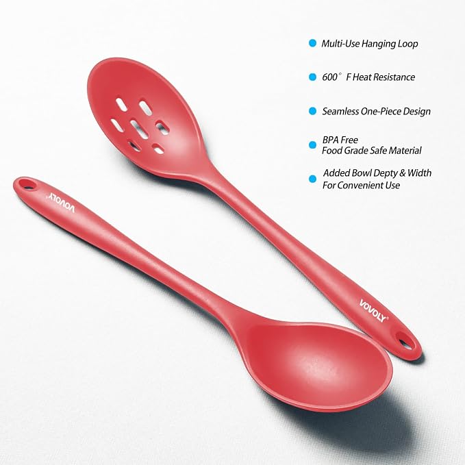 Silicone Spoons for Cooking - Image 2