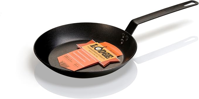 Lodge 10 Inch Carbon Steel Skillet by Lodge