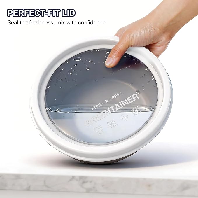 Greentainer Plastic Mixing Bowls - Image 3