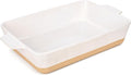 Dafuceramic Casserole Dish for Oven, 4.2 QT Baking Dish, 9x13 Large Porcelain by Dafuceramic