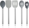 COOK WITH COLOR Silicone Cooking Utensils, Kitchen Utensil Set, Cooking Utensils by CookwithColor