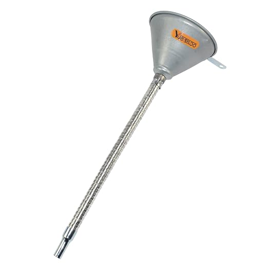 14.84" Steel Bendable Spout Funnel - Image 8