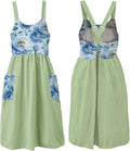 Uaussi Cotton Linen Apron Cross Back Work Apron by Uaussi