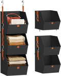 Homsorout Collapsible Hanging Closet Organizer by Homsorout