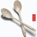 Silicone Slotted Spoons for Cooking by VOVOLY