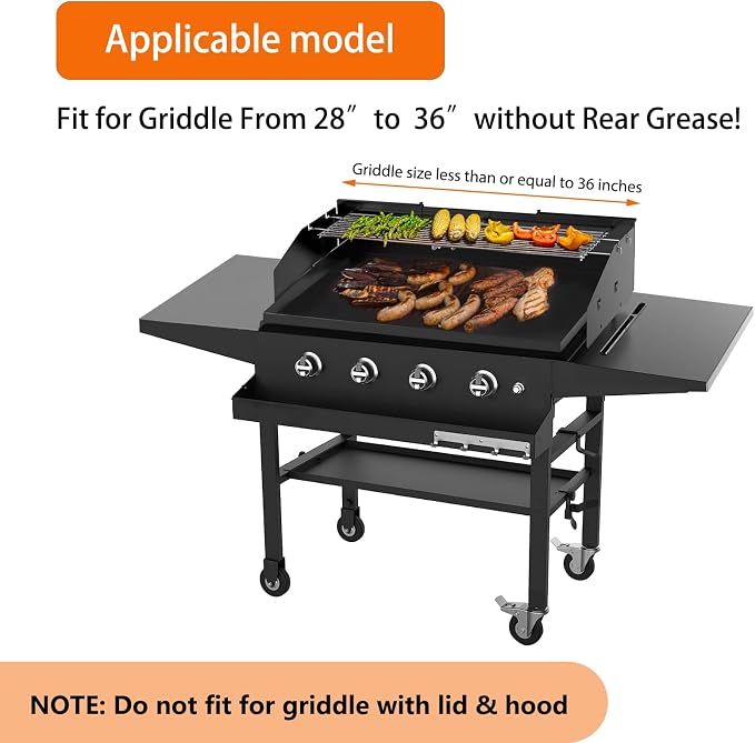 Universal Wind Guard and Warming Rack Set - Image 2