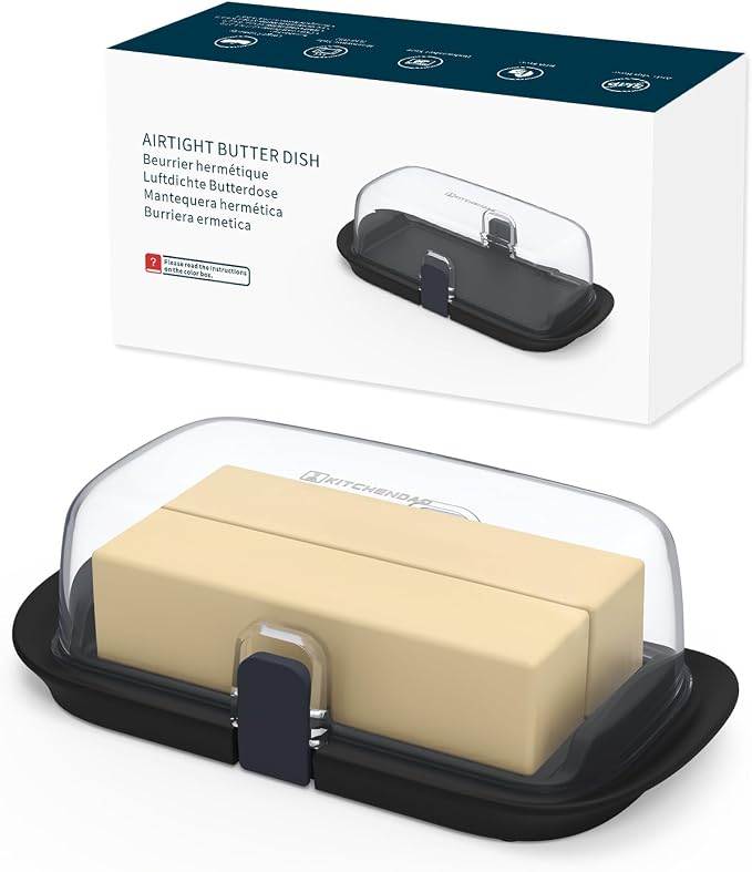 KITCHENDAO Large One-handed Butter Dish by KITCHENDAO