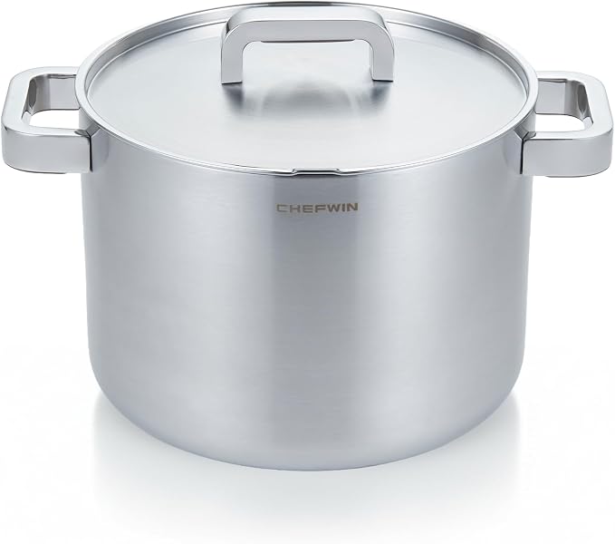316 Stainless Steel 8.5 Quart Stock Pot by CHEFWIN