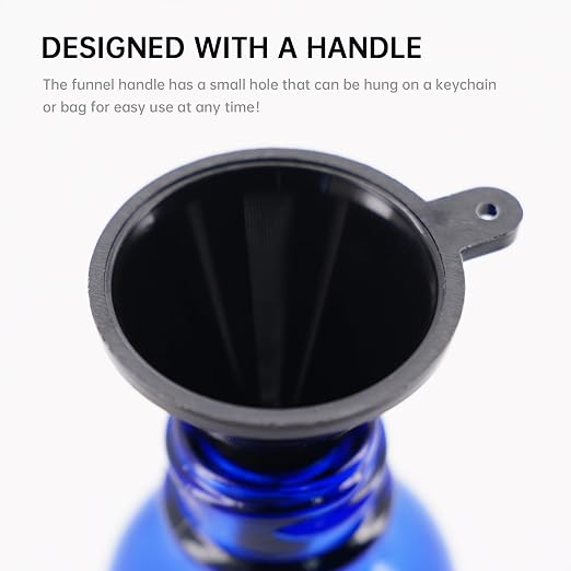 Mini Funnel 4-Pack for Lab Bottles, Sand Art, Essential Oil, Recreational - Image 3