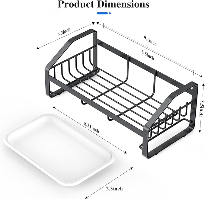 BSKSSK Sink Caddy, Sponge Holder - Image 2
