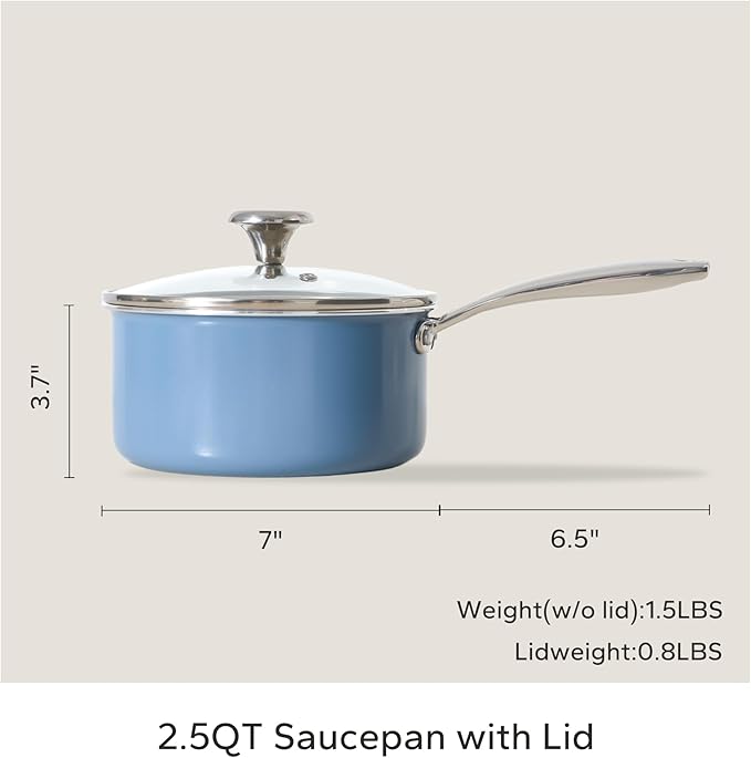 Redchef Nonstick Ceramic Sauce Pan - Image 8