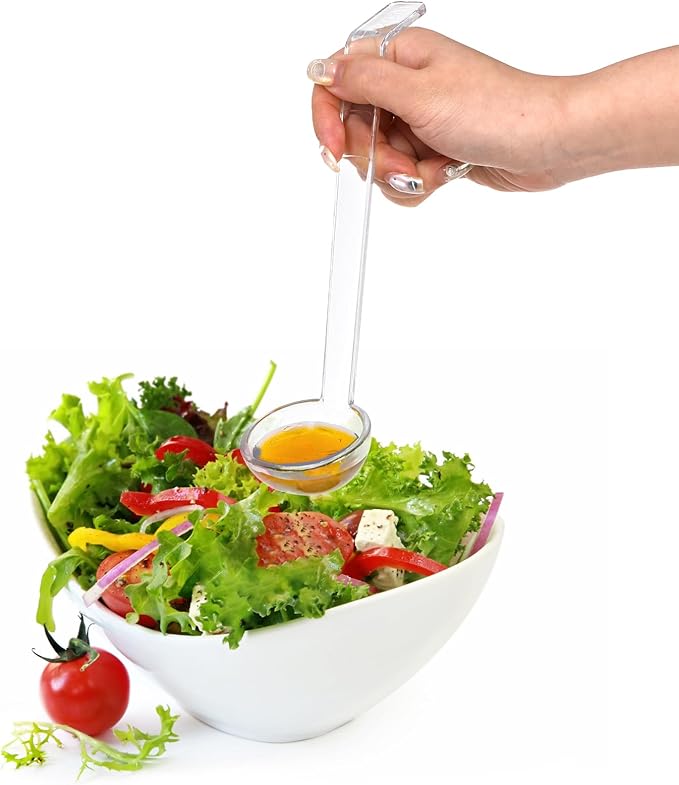 Coloch 20 Pack 1oz Plastic Small Ladle, 7 Inch Clear Mini Ladle Long Handle - Image 5