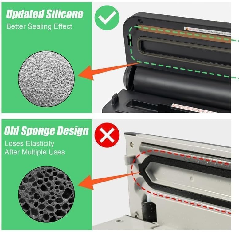 Etunia Cordless Vacuum Sealer, Black