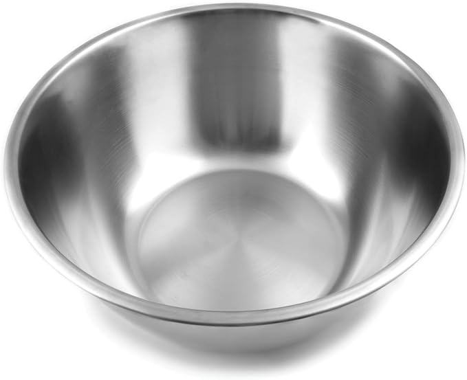 Fox Run Stainless Steel Mixing Bowl, 10.75 Quart Capacity Large Metal Bowl by foxrunbrands
