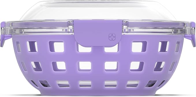 Ello Duraglass Meal Prep Container- Glass Food Storage Container by Ello
