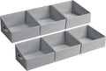 DIMJ Storage Bins for Closet, Trapezoid Storage Bins by DiMJ