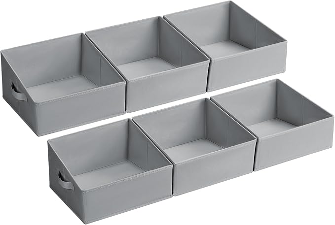 DIMJ Storage Bins for Closet, Trapezoid Storage Bins by DiMJ