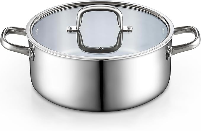 Cook N Home Stainless Steel Stockpot by CookNHome