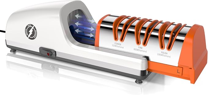 Replaceable Sharpener Electric Knife Sharpener, 3-Stage by Unknown