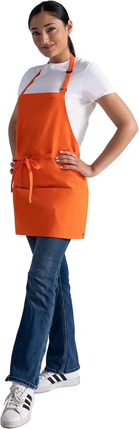 Chef Works Unisex Three Pocket Apron - Image 3