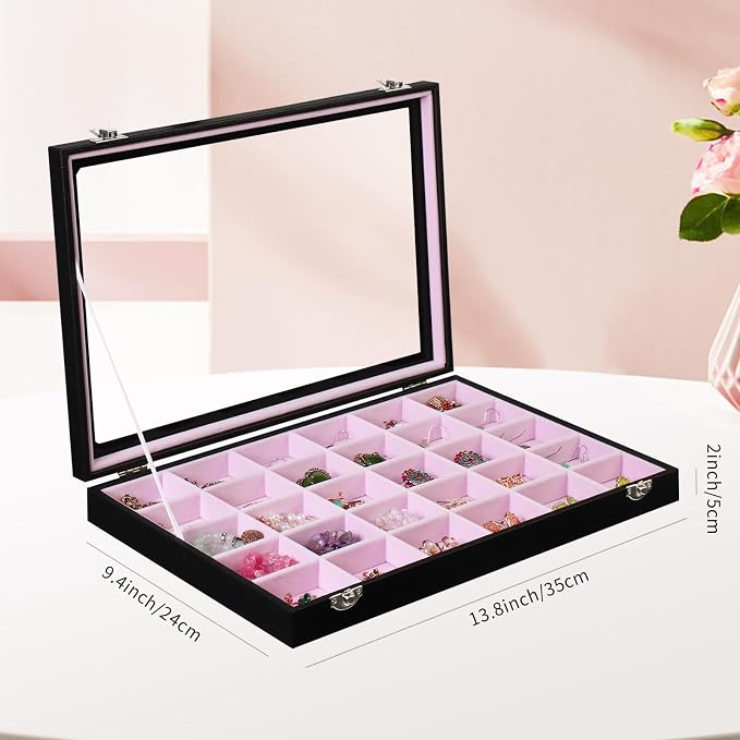 Stratalife Jewelry Organizer Earring Holder Jewelry Tray - Image 6