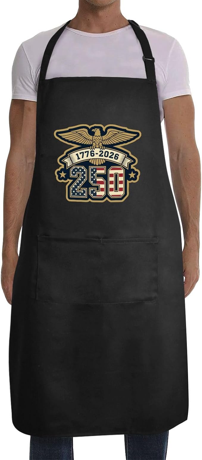 Us 250 Years Of Freedoms Apron - Image 2